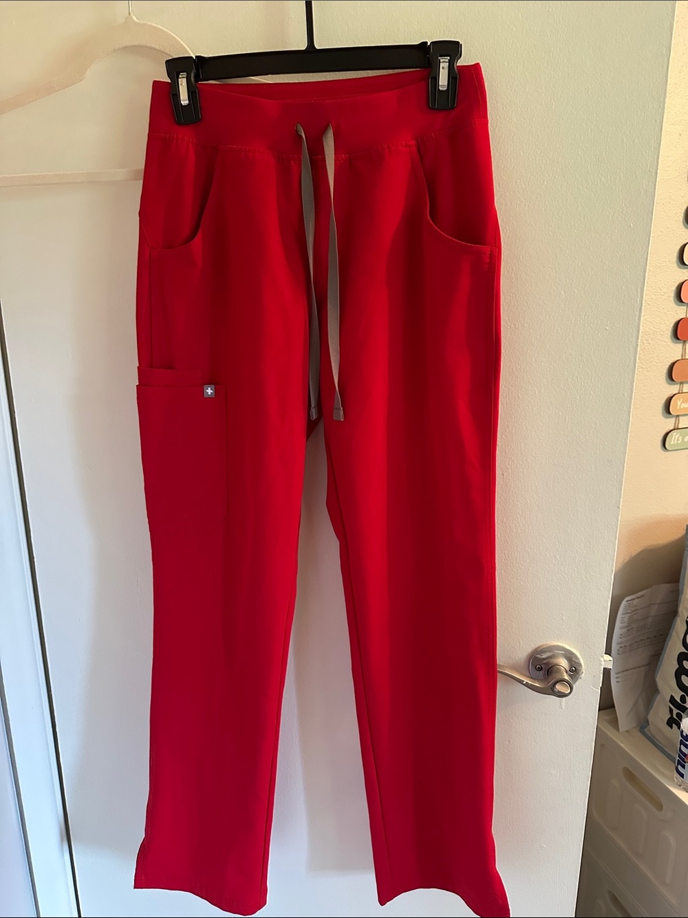 Women’s Winning Red Kade Straight Leg Scrub